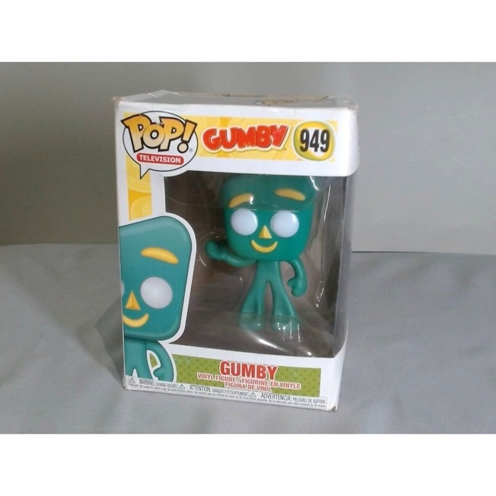 Funko Pop Television Gumby 949 Vinyl Figure Art Clokey Collectible Green